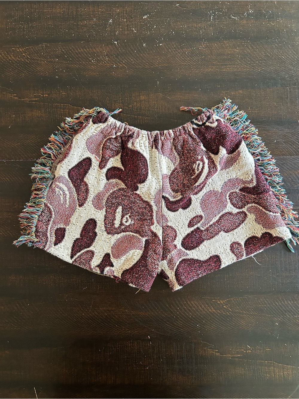 Upcycled Tapestry shorts